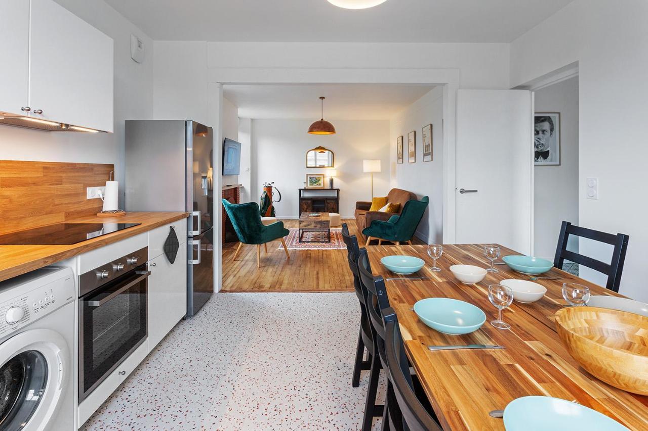Ferienwohnung Loft British Au Pied Du Mont ! Pontorson Exterior foto